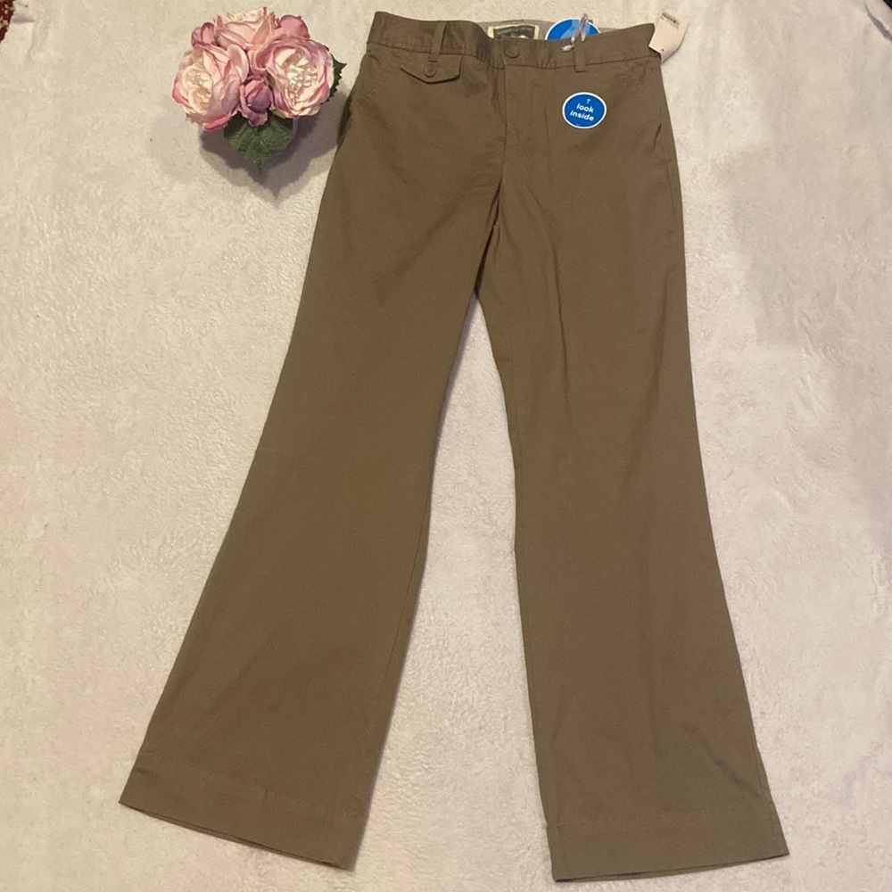NWT DOCKERS Size 6 Ideal Fit Mid Rise Marley Pant Truly Slimming Khaki Pants